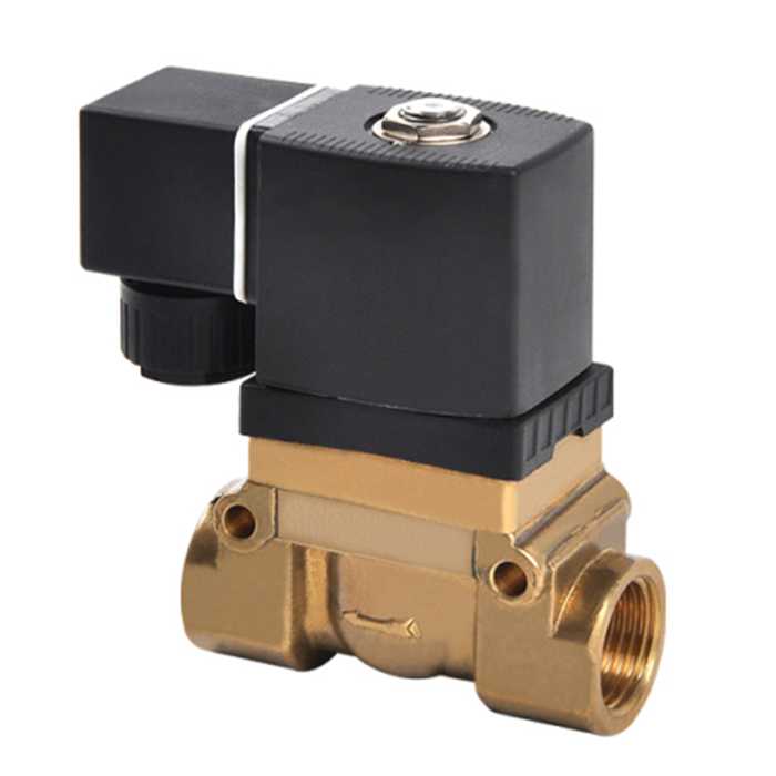 COVNA brass electric gas high pressure solenoid ball valve