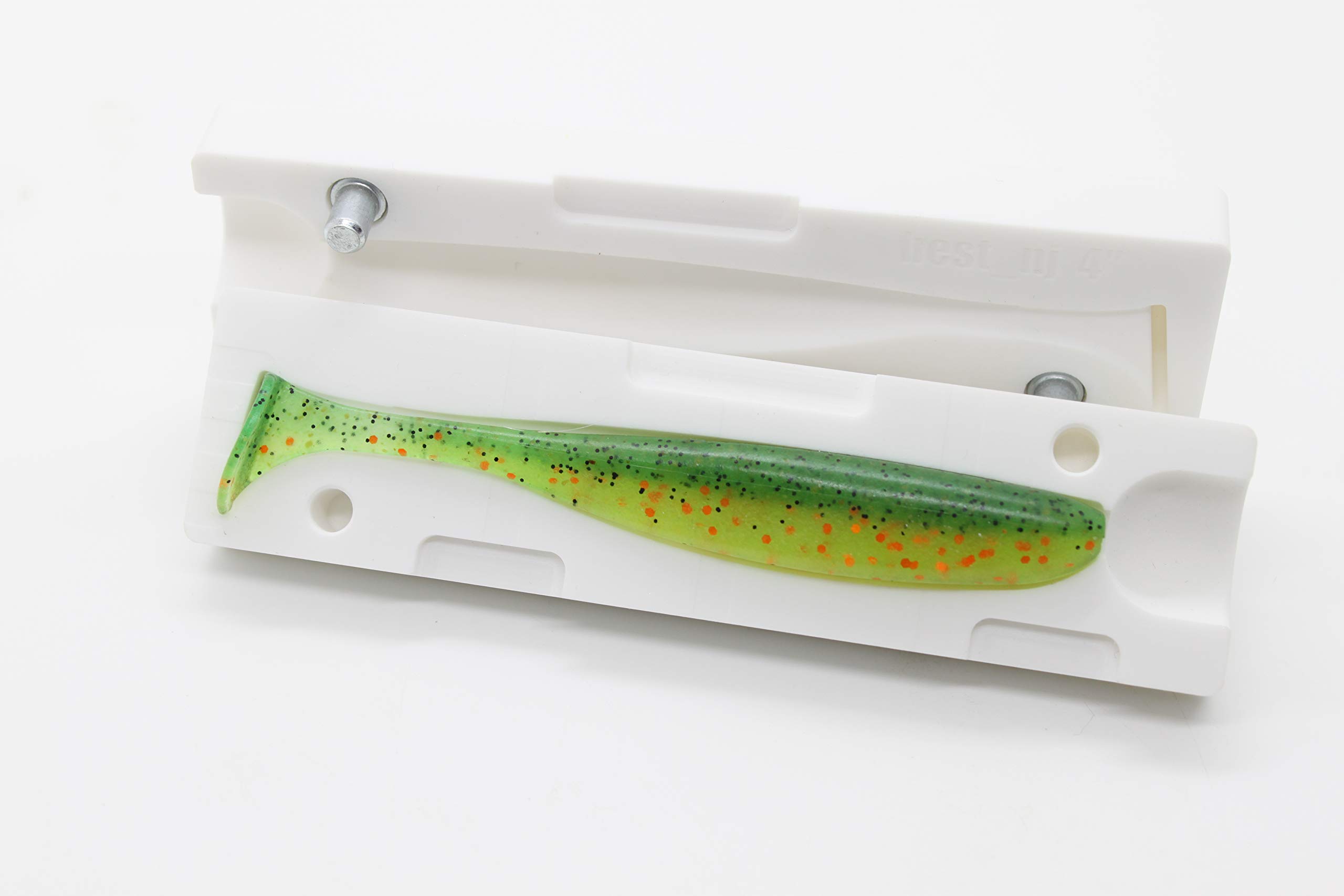 CNC aluminum machined soft plastic fishing lure mold, CNC machining services