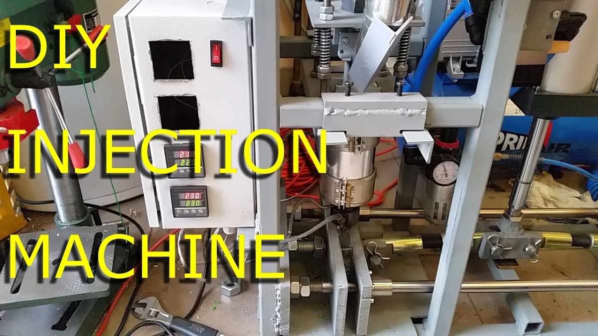 plastic injection molding machine DIY